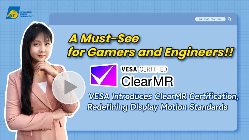 VESA Introduces ClearMR Certification to Redefine Gaming Monitor Motion Display Specifications