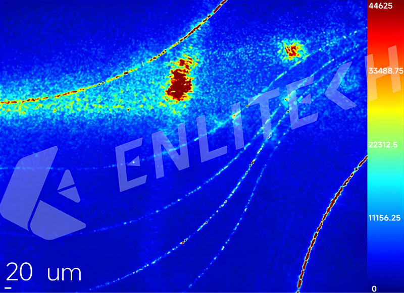 矽光子 CPO 且Night Jar™ 量測流程如同操作OM 或X-ray一樣直覺,與目前業界光學設備相比,Night Jar™ 擁有更清晰的漏光影像、可視化光損分布、每個光子元件的定量光損值(Quantitative IL Value),亦可做到局部光損定位。 這是傳統OWAT或一般光損儀器完全做不到的能力。
